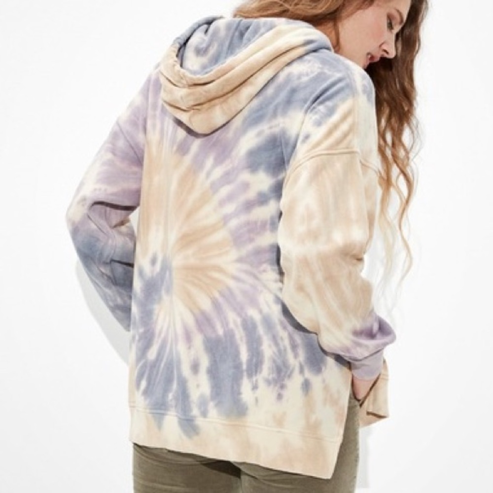 American Eagle Tie-Dye Hoodie